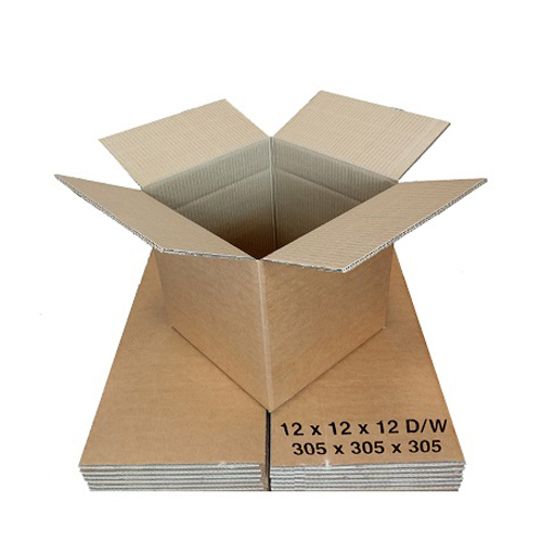 40 x Double Wall Storage Boxes 12″x12″x12″ Office Point