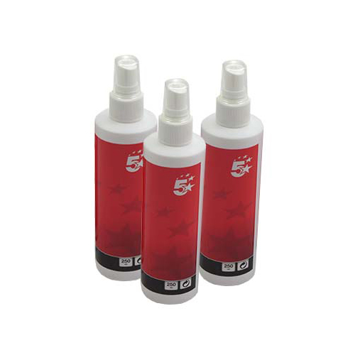 1 x Bottle Of 5 Star 250ml AntiStatic Screen Cleaning Spray (907891
