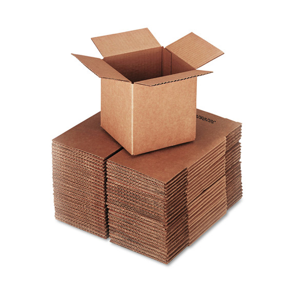 200 x Single Wall Cardboard Postal Mailing Boxes 5″x5″x5″ Office Point