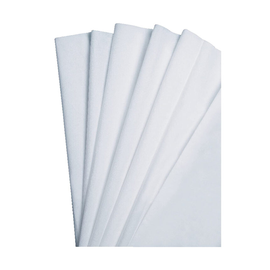 1000 Sheets Of White Acid Free Tissue Paper 450mm x 700mm ,18gsm