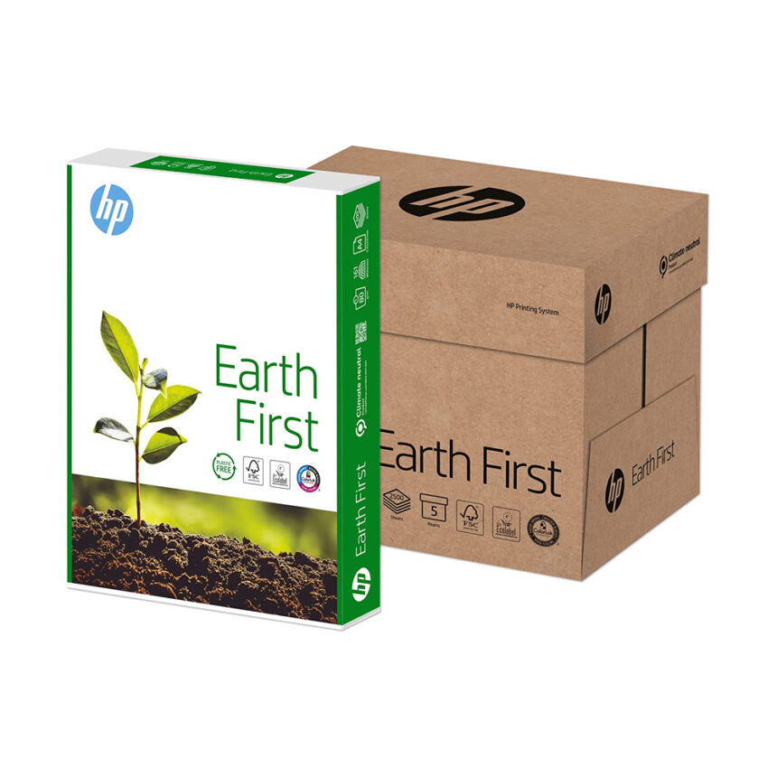 HP Earth First A4 Paper 80gsm Box of 5 Reams Office Point