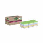 Post-it Super Sticky Recycle 76x76mm Cardboard Packaging Yellow (Pack of 18) 654 RSSCY 14+4F