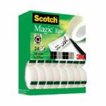 Scotch Magic Tape 810 Tower Pack 19mm x 33m (24 Pack) XA004815701