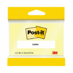 Post-it 76x127mm Canary Yellow Notes (12 Pack) 6830Y