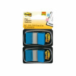 Post-it Index Tabs Dispenser with Blue Tabs (2 Pack) 680-B2EU