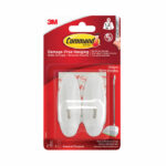 3M Command Medium Wire Hooks with Command Strips 17068