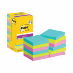 Post-it Super Sticky Notes Cosmic 76x76mm 90 Pack of 8 x4 FOC 7100259229