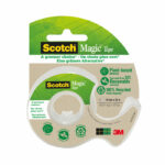 Scotch Magic Tape 19nmx20m Single Roll w/Recycled Dispenser 7100082821