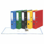 Banner Paper Over Board Lever Arch File Foolscap 70mm Black (Pack of 1) 9405022