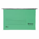 Banner Recycled Suspension File Foolscap 15mm Green (Pack of 50) 13214BANN1