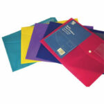 BANNER BRGHT SOLID ID WALLET A4 ASSORTED PK5