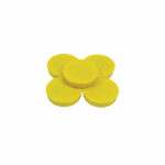 Banner Round Magnet 30mm Yellow (Pack of 10) 9210011
