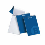 Banner Spiral Bound Shorthand Notebook 203x127mm 160 Page 9100018