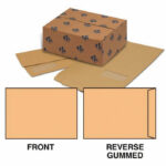 BANNER ENVELOPES 406X305MM 90G GUMMED MANILLA BX250