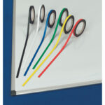 Magnetic Tape 10mmx1m Assorted (Red/Green/Black) 439181