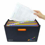 Rapesco Supafile Plus Expanding File A4 Assorted 1552