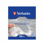 Verbatim CD/DVD Sleeves Paper (50 Pack) 49992