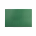 Q-Connect Aluminium Frame Felt Noticeboard with Fixing Kit 1800x1200mm Green 54034205
