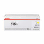 Canon 059H Toner Cartridge High Yield Yellow 3624C001