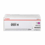 Canon 059H Toner Cartridge High Yield Magenta 3625C001