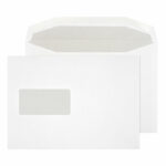 Mailer Window Gummed White C5 Envelope 90gsm (500 Pack)
