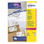Avery Ultragrip Laser Labels 99.1x38.1mm White (Pack of 560) L7163-40