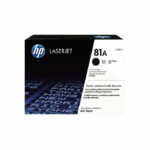 HP 81A LaserJet Toner Cartridge Black CF281A