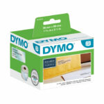Dymo LabelWriter Large Address Labels 89mm x 36mm Transparent (Pack of 260) S0722410