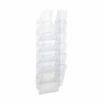 Durable Flexiplus Literature Holder A4 6 Compartments Clear 1700008401