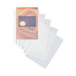 Banner Multi-Punched Top Opening Polypropylene Pocket A4 Clear (Pack of 100) 1230137