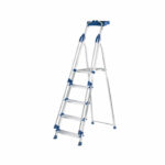 Werner Blue Seal 5 Tread Professional Aluminium Step Ladder 7050518