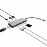 Kensington UH1400P 8-in-1 Driverless Mobile Docking Station USB-C K33820WW