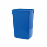 Addis 60 Litre Flip Top Bin Blue Base 510896