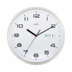 Acctim Supervisor Wall Clock 320mm Chrome/White 21027