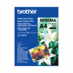 Brother Inkjet Paper Matt A4 Black (25 Pack) BP60MA