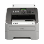 Brother FAX-2840 High-Speed Laser Fax Machine White FAX2840ZU1