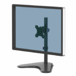 Fellowes Professional Free Standing Single Monitor Arm Black 8049601