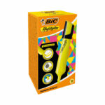 Bic Marking Highlighters Chisel Tip Yellow (Pack of 10) 943647