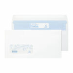 Evolve DL Envelope Recycled Window Wallet Self Seal 90gsm White (Pack of 1000) RD7884