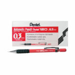 Pentel 0.3mm A300 HB Pencil (Pack of 12)