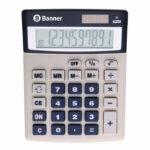 Banner Eco 10 Digit Desktop Calculator 0995020
