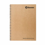 Banner Recycled Hard Wirebound Notebook 160 Pages A4 1152384