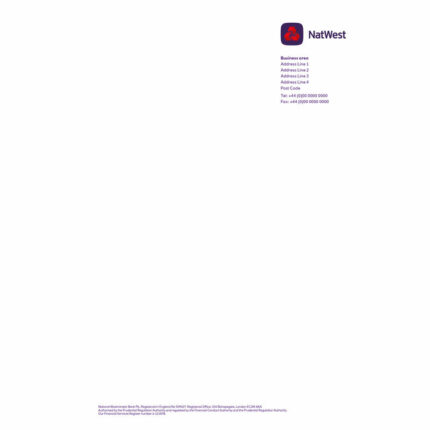 NWB1800 Nw Letterhead 80Gsm
