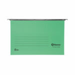Banner Recycled Suspension File Foolscap 30mm Green (Pack of 50) 1230025