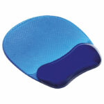 Banner Crystal Gel Mouse Pad With Wrist Rest Blue (Pack of 1) HC102Blue
