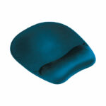 Banner Fabric Covered Mouse Pad With Gel Wrist Rest Blue (Pack of 1) HC103Blue