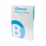 Banner Laminating Pouch A4 350MU (Pack of 100)