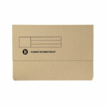 Banner Document Wallet Foolscap Buff (Pack of 50) 1230619