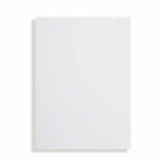 Plain Flipchart Pad A1 Recycled White 20 Sheet (Pack of 5) 1239009