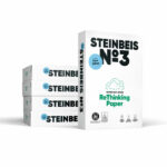 Steinbeis No.3 Pure White Recycled Copier Paper A4 80gsm Box2500 10031